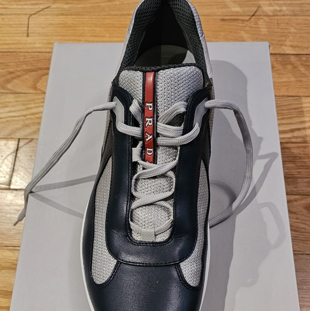 Prada America’s Cup Original Sneakers (Ultramarine - Navy Blue) - Picture 2 of 16